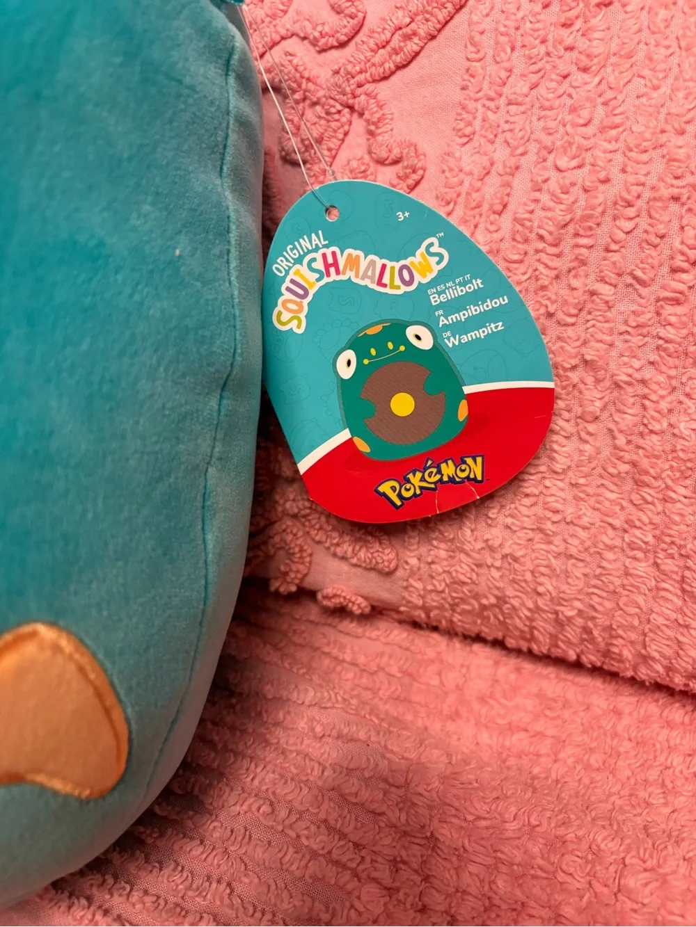 Squishmallows Pokémon Bellibolt Plush